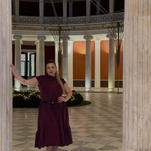 burgundy grace dress