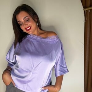lilac love blouse